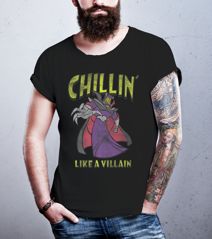 Chillin' Like A Villain Disney Pixar Toy Story Zurg T-Shirt