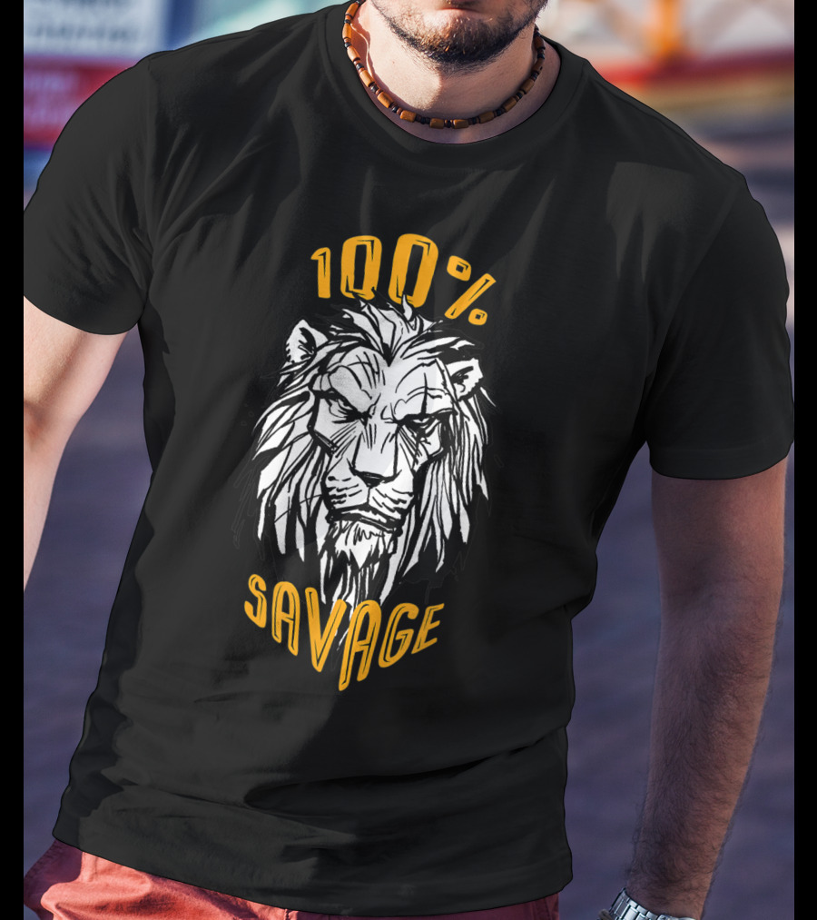 Disney The Lion King Scar 100% Savage Live Action T-Shirt