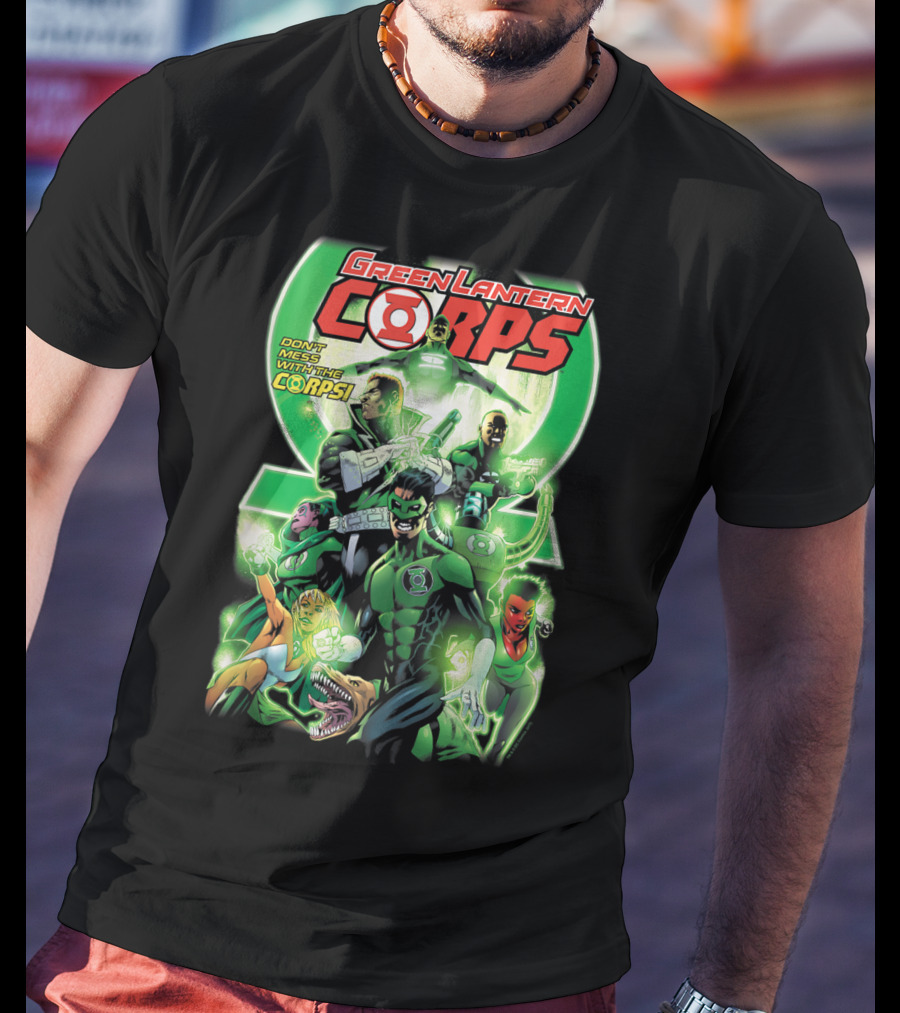 Green Lantern Corps 25 Don't Mess With The Corps T-Shirt