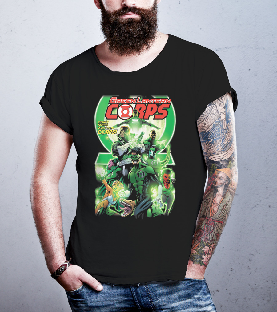 Green Lantern Corps 25 Don't Mess With The Corps T-Shirt
