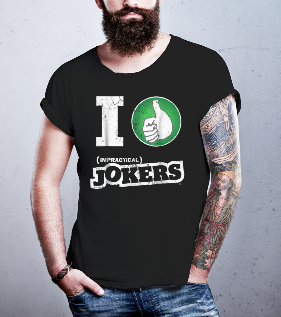 I Love Impractical Jokers Thumbs Up T-Shirt