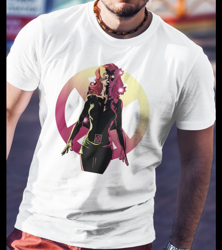 Marvel Phoenix Gradient X Men Jean Grey T-Shirt