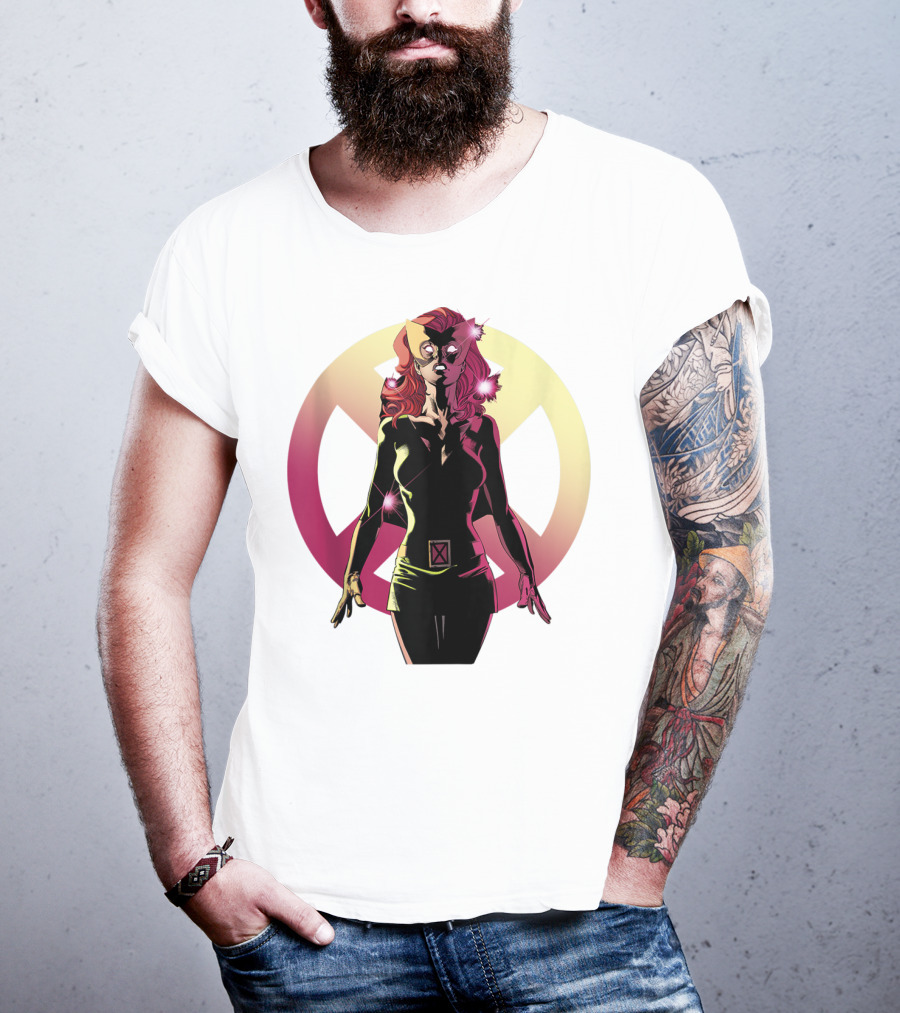 Marvel Phoenix Gradient X Men Jean Grey T-Shirt
