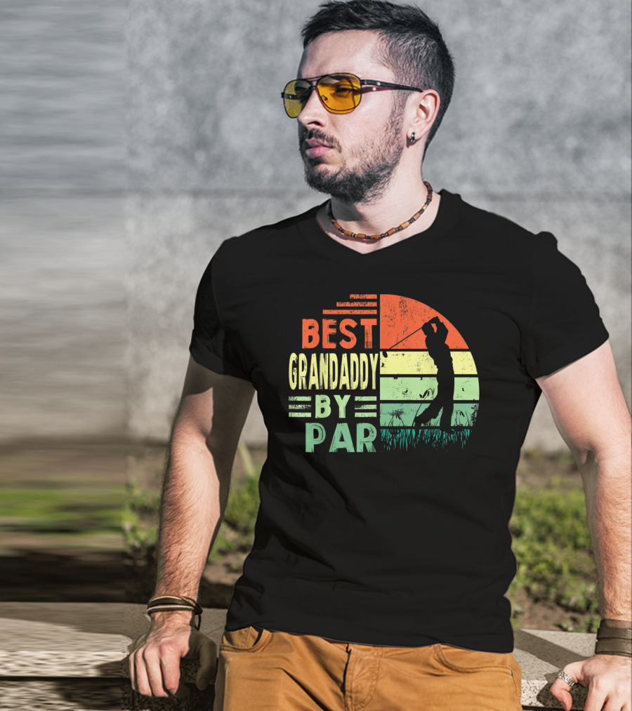 Best Grandaddy By Par Vintage Golf T-Shirt