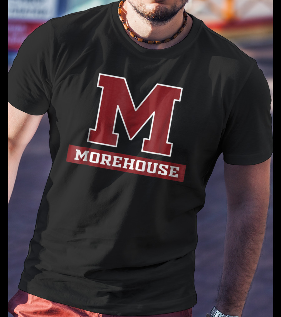 Morehouse HBCU College Mens Big M T-Shirt