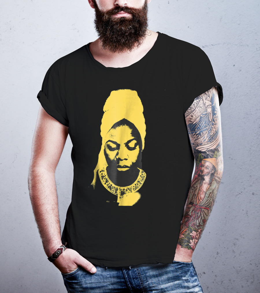 Nina Simone Yellow T-Shirt
