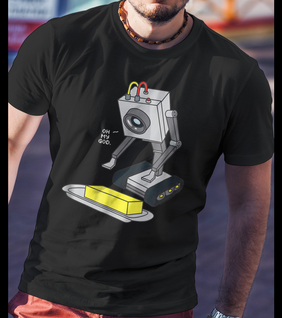 Rick And Morty Pass The Butter Oh My God Robot Scene T-Shirt