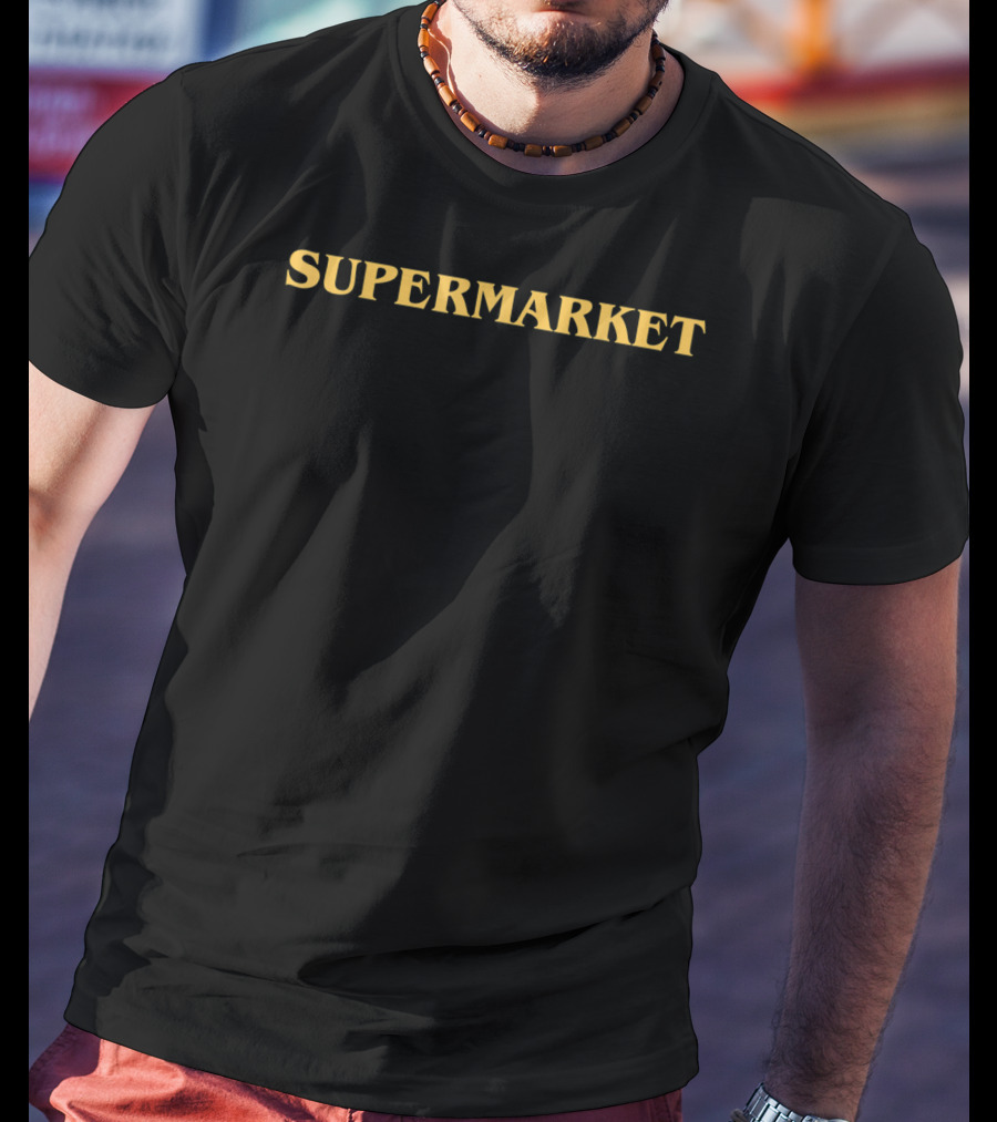 Supermarket Logic Fitted T-Shirt