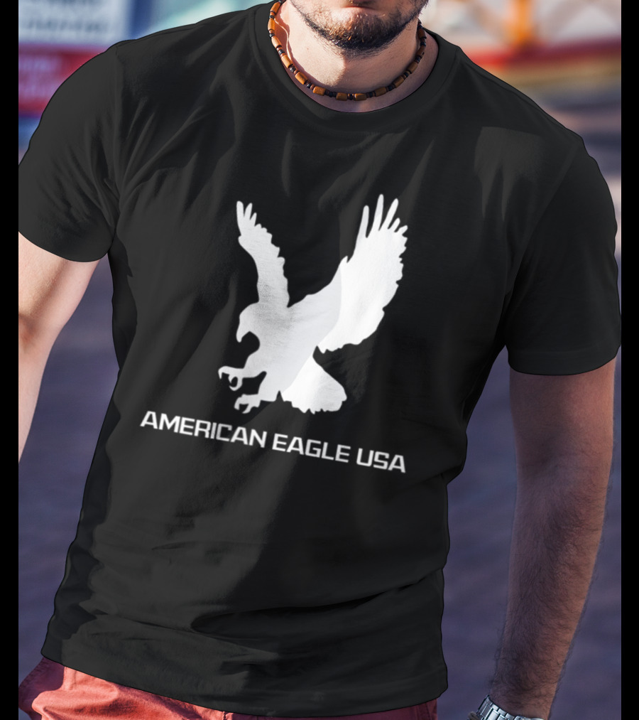 American Eagle USA Iconic Emblem T-Shirt
