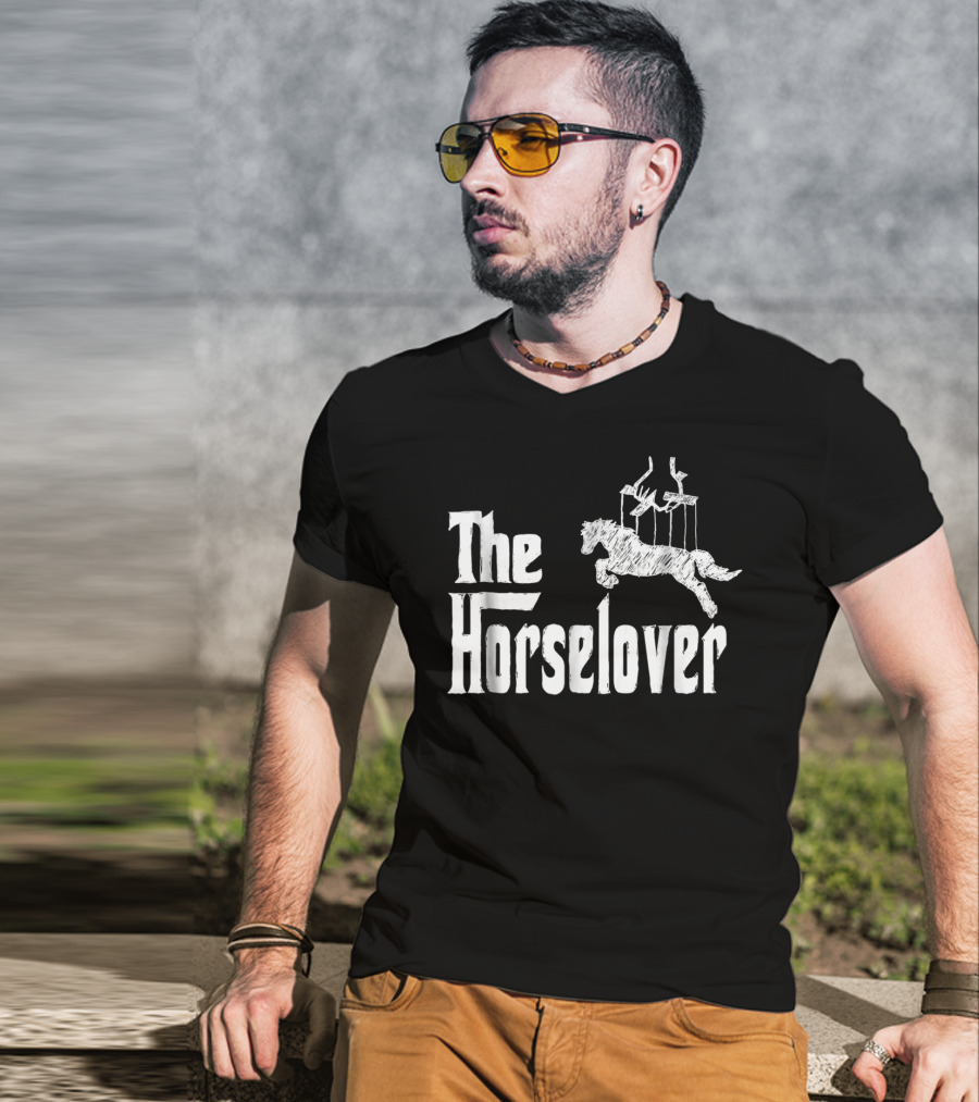 The Horselover Horse Parody Puppeteer Strings T-Shirt