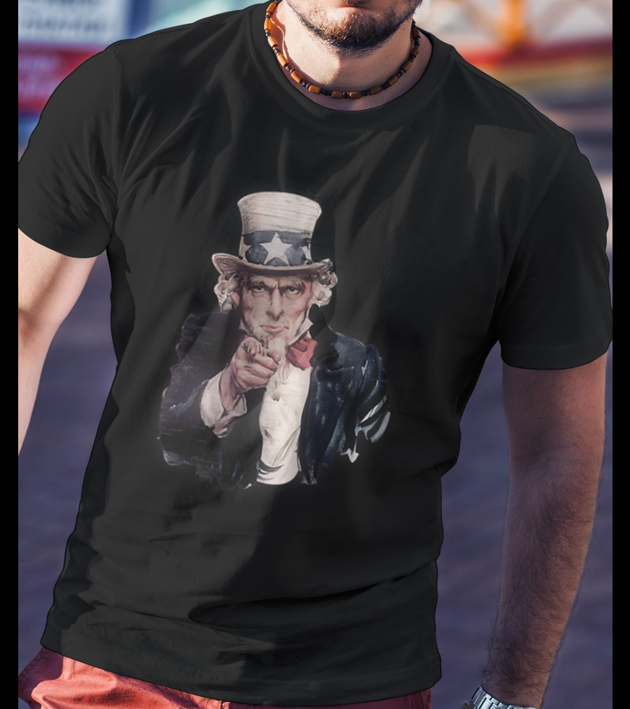 Uncle Sam Patriotic Iconic American T-Shirt