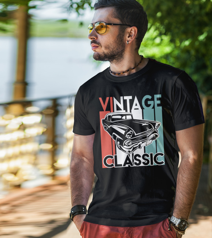 Vintage Classic Old Car T-Shirt