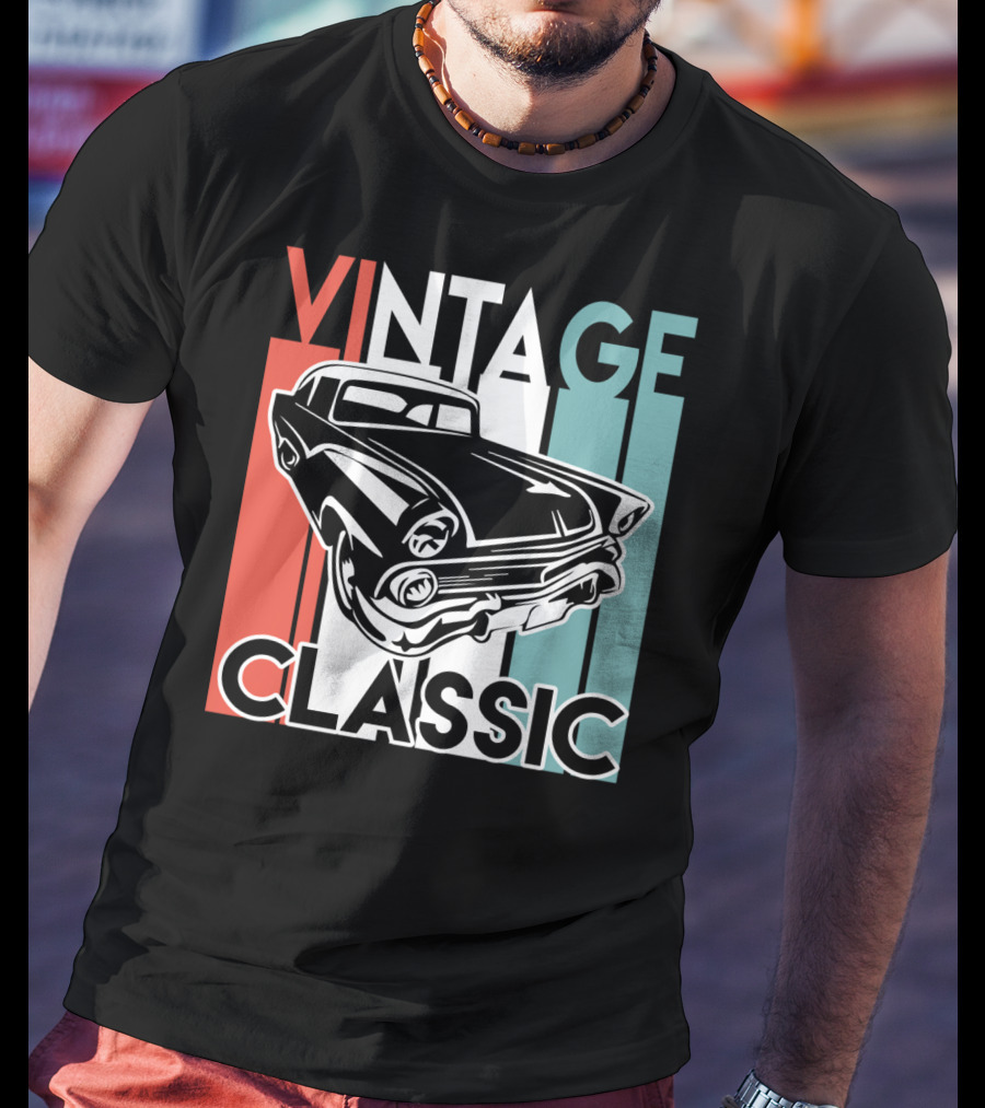Vintage Classic Old Car T-Shirt