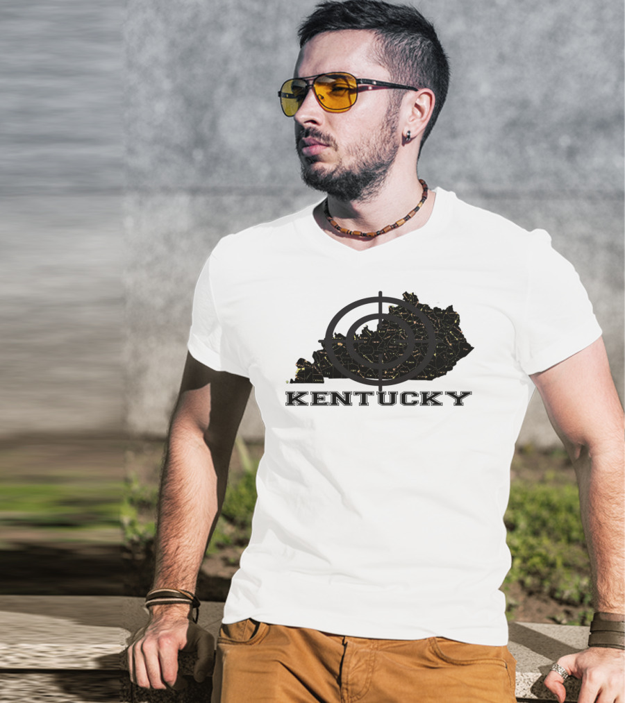 Kentucky Maps Classic Vintage Kentucky T-Shirt