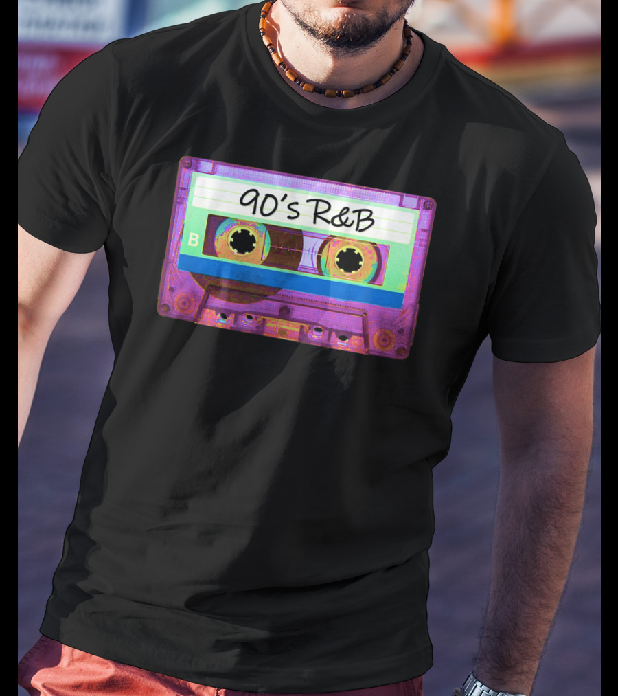 90's R&B Cassette Tape Retro Vibe T-Shirt
