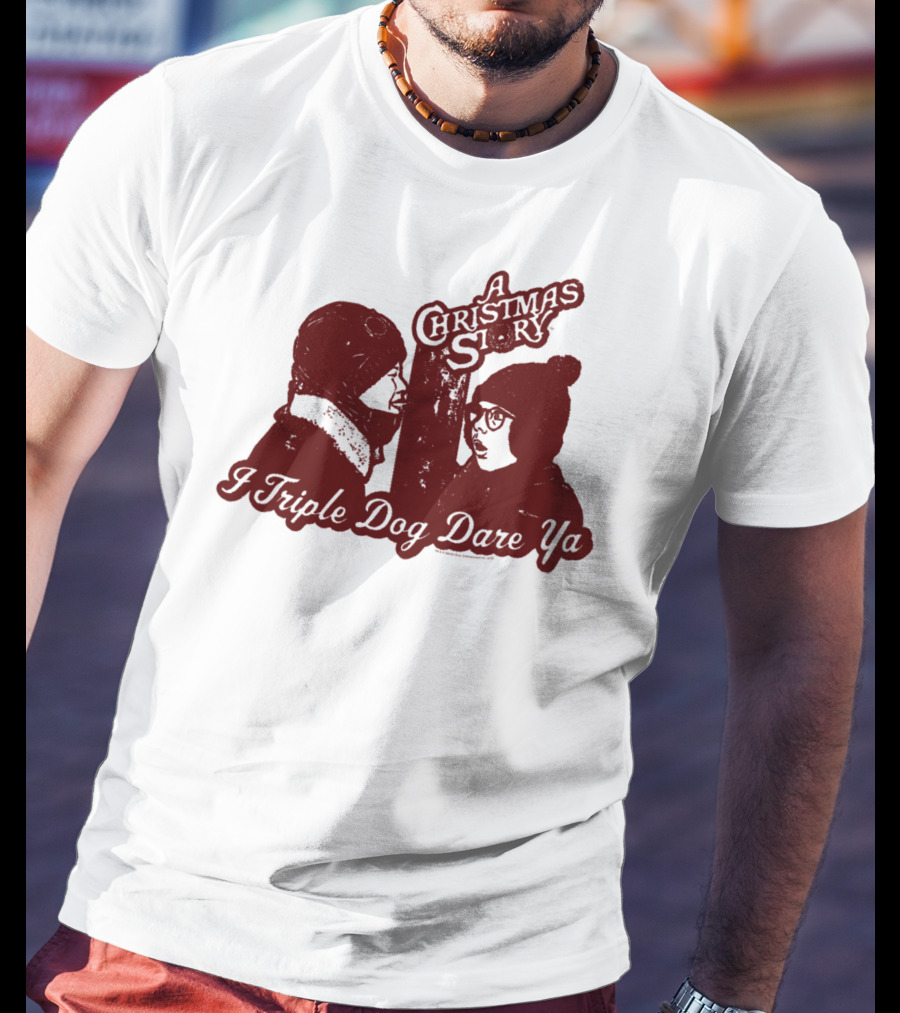 A Christmas Story I Triple Dog Dare Ya Classic Moment T-Shirt