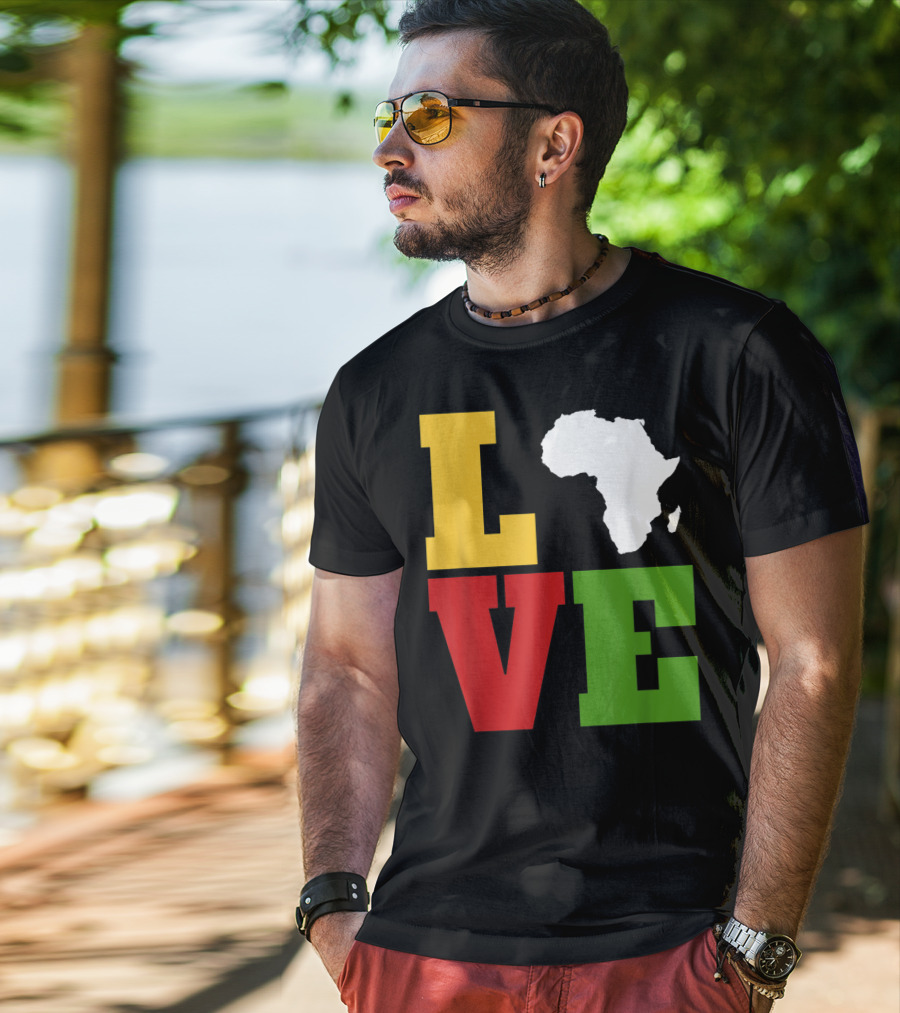 LOVE Africa Afrocentric African T-Shirt