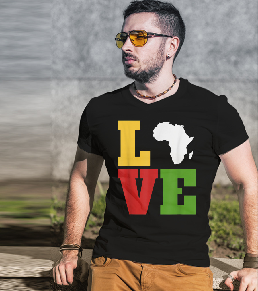 LOVE Africa Afrocentric African T-Shirt