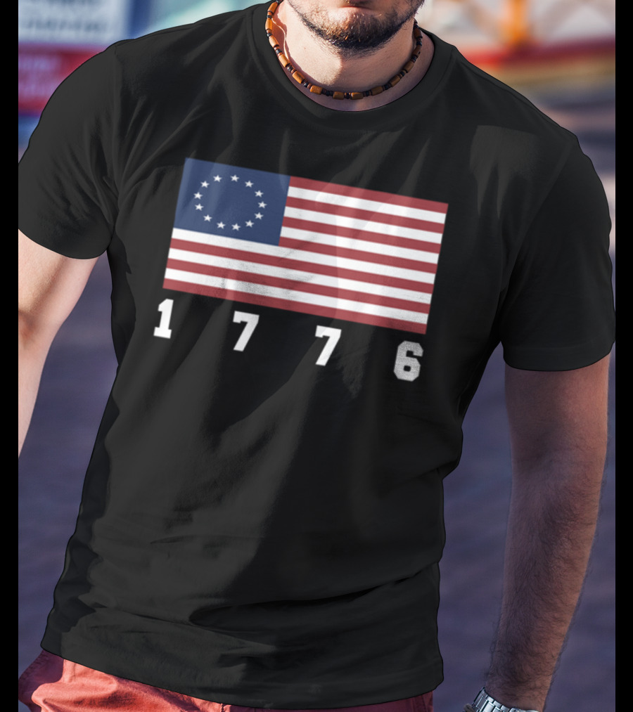 American Patriots 1776 Betsy Ross Flag T-Shirt
