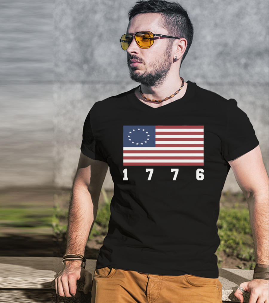 American Patriots 1776 Betsy Ross Flag T-Shirt