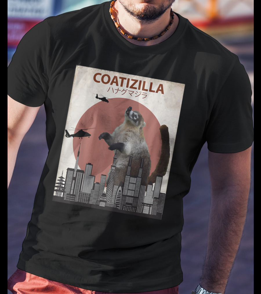 COATIZILLA Funny Coati Cool Coati Lovers T-Shirt