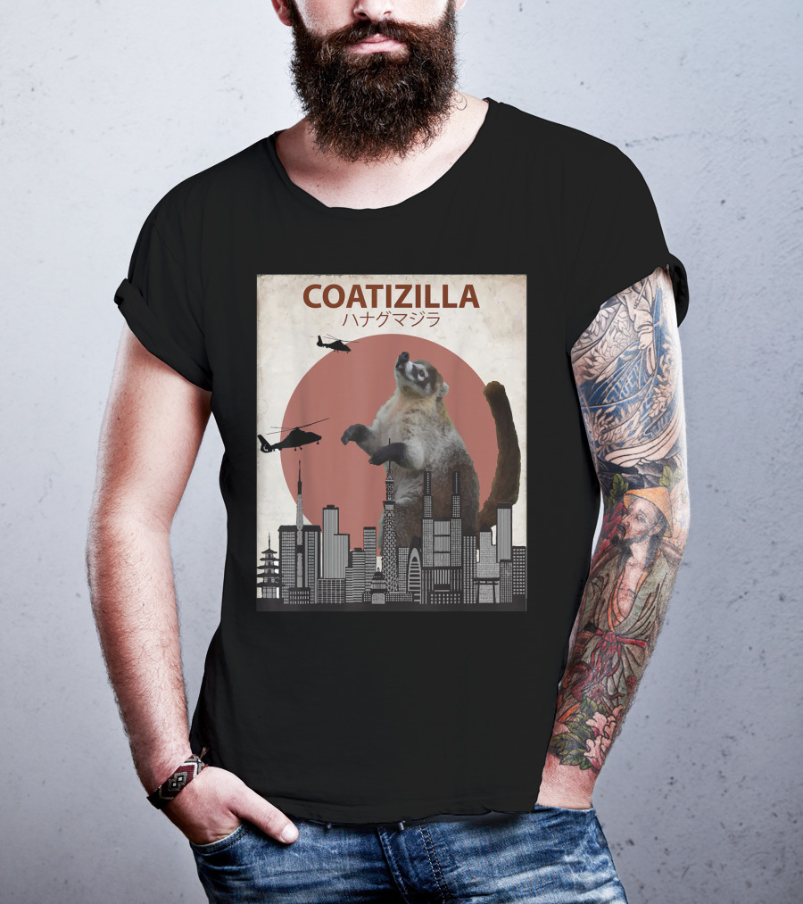 COATIZILLA Funny Coati Cool Coati Lovers T-Shirt