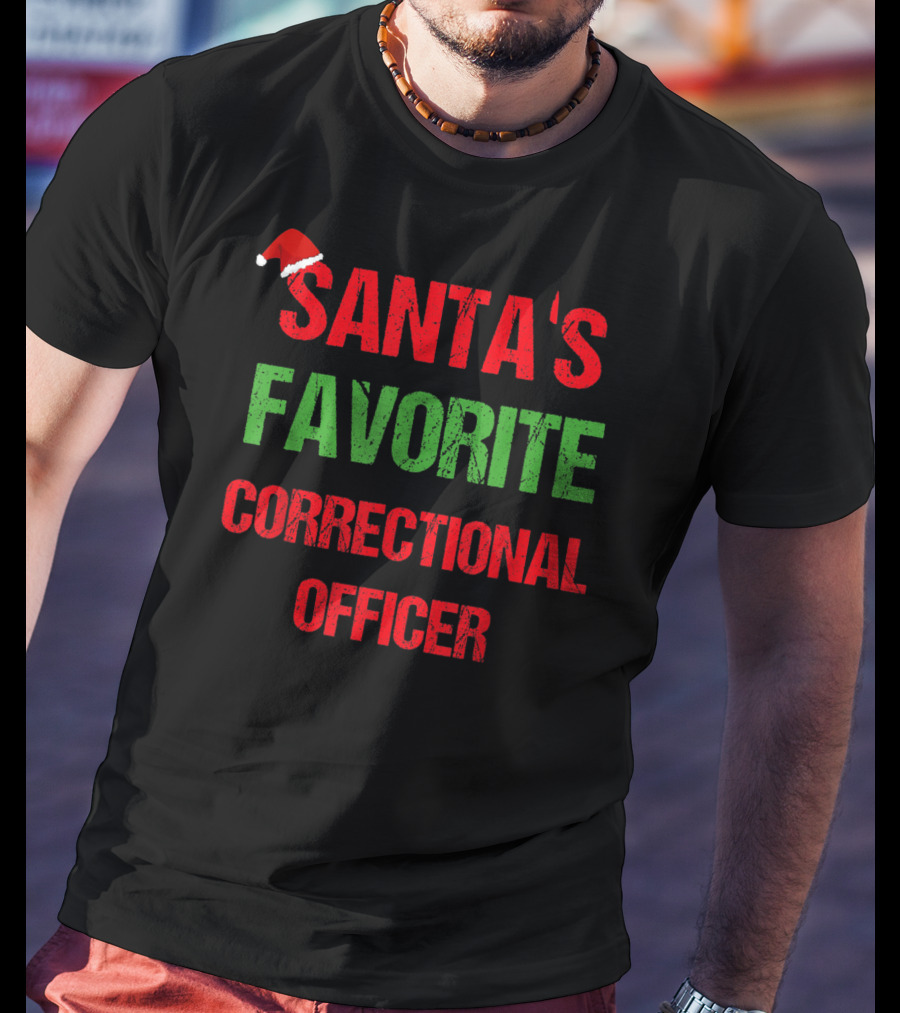 Santa's Favorite Correctional Officer T-Shirt