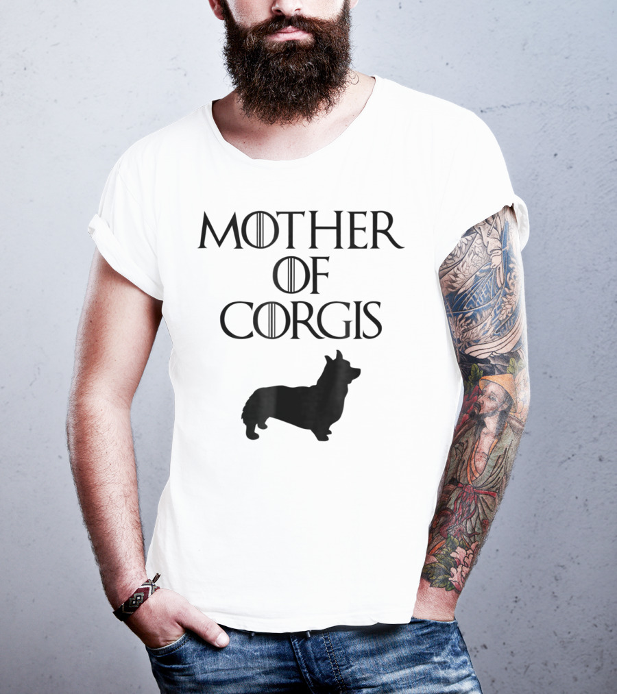 Game Of Thrones Inspired Cute Unique Black Mother Of Corgis E010620 T-Shirt