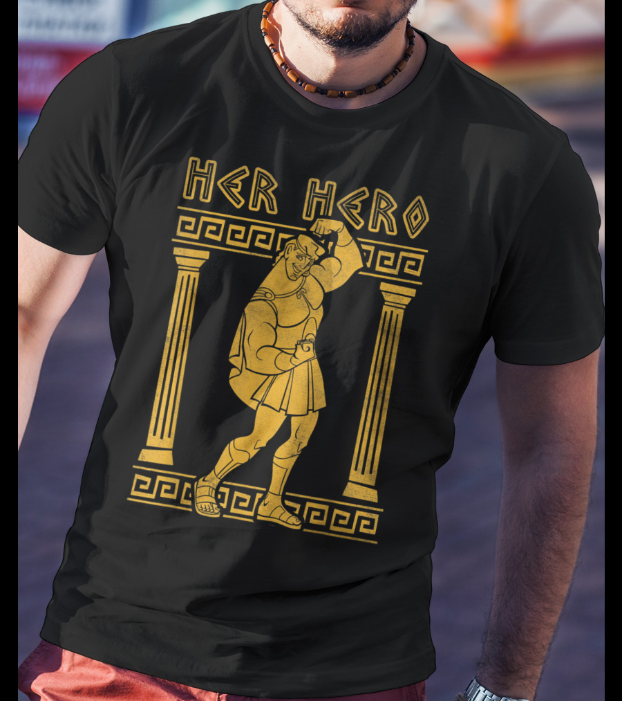 Disney Hercules Her Hero Valentine's Day T-Shirt