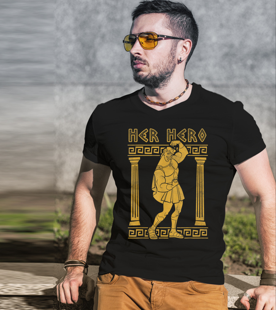 Disney Hercules Her Hero Valentine's Day T-Shirt