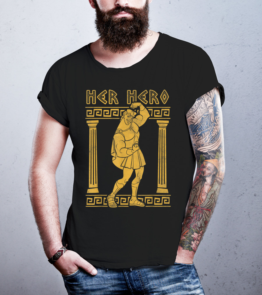 Disney Hercules Her Hero Valentine's Day T-Shirt