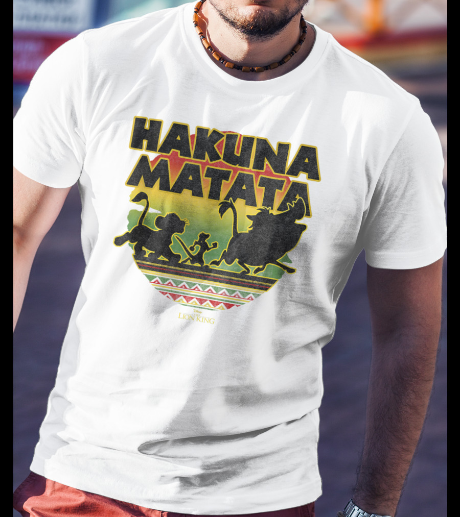 Hakuna Matata Disney The Lion King Simba Timon Pumba T-Shirt