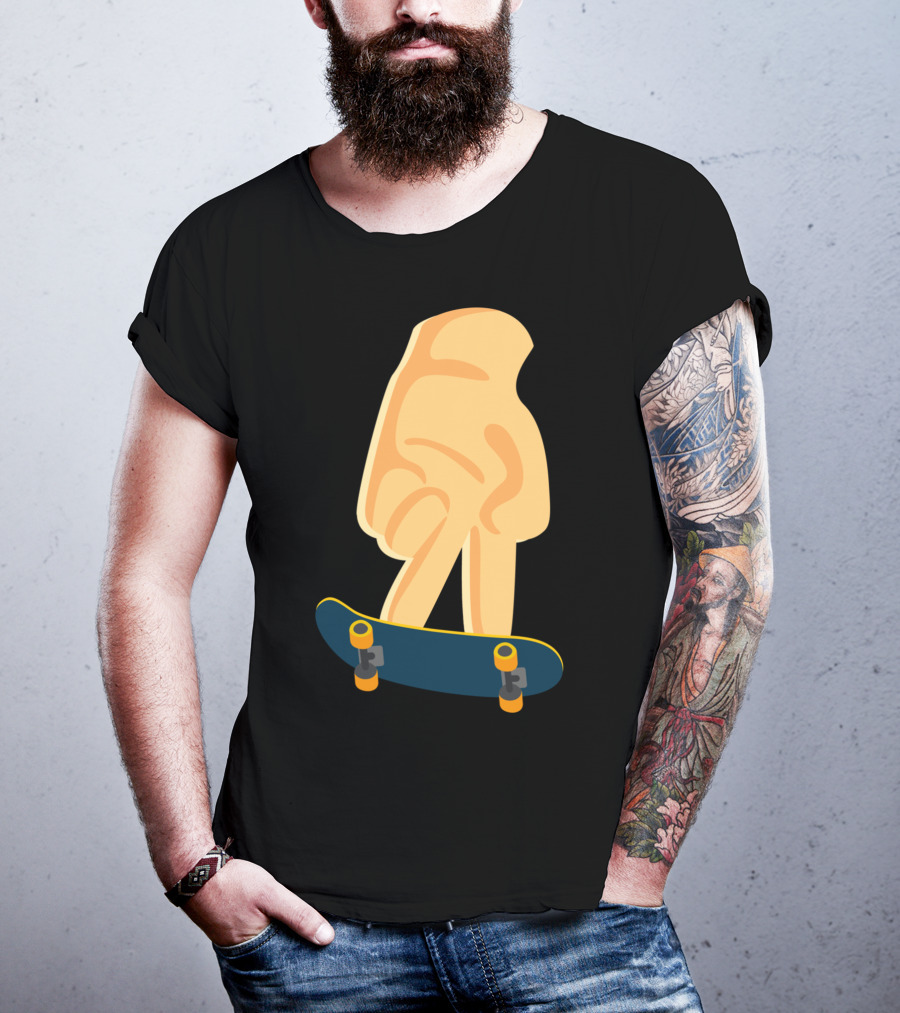 Fingerboard Skateboard Finger Skating Skateboard Board T-Shirt