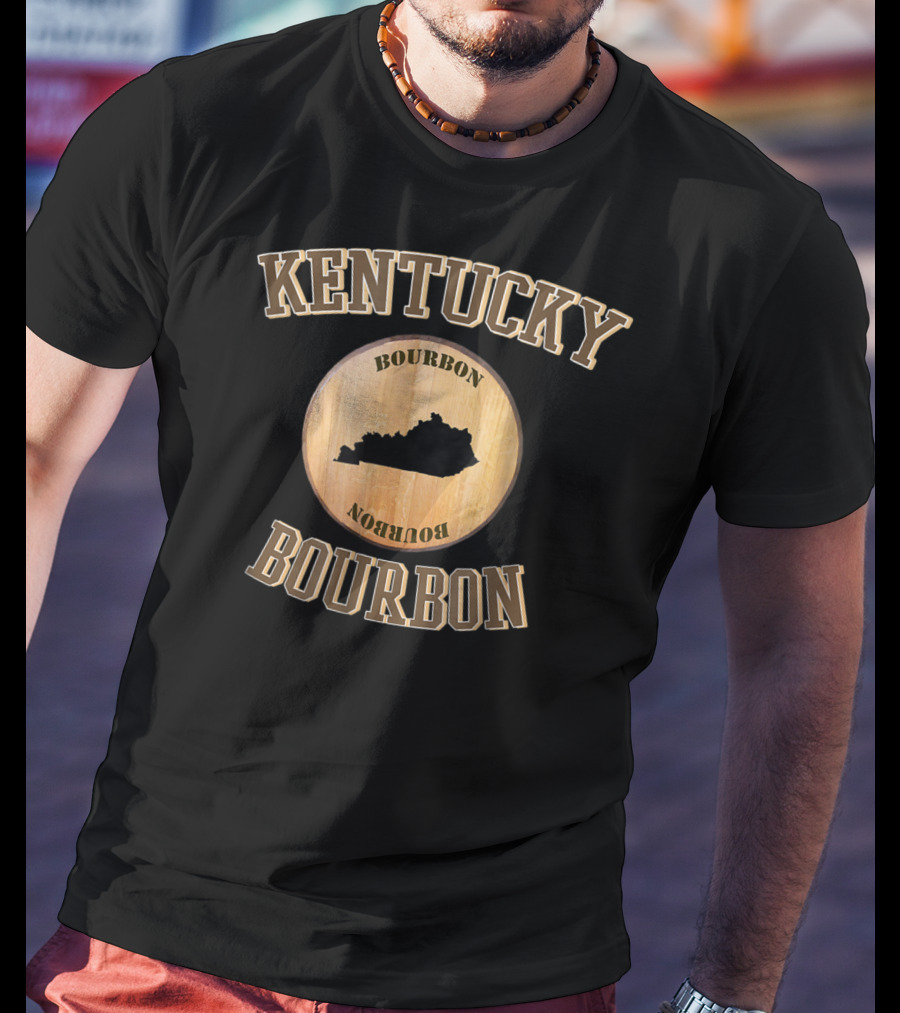 Kentucky Bourbon Barrel Great Father Bourbon Lover T-Shirt