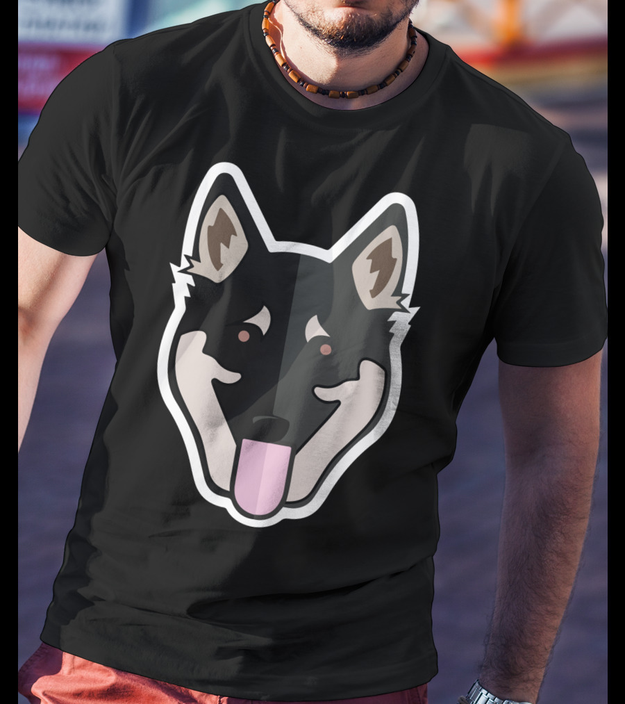 German Shepherd Dog Face T-Shirt