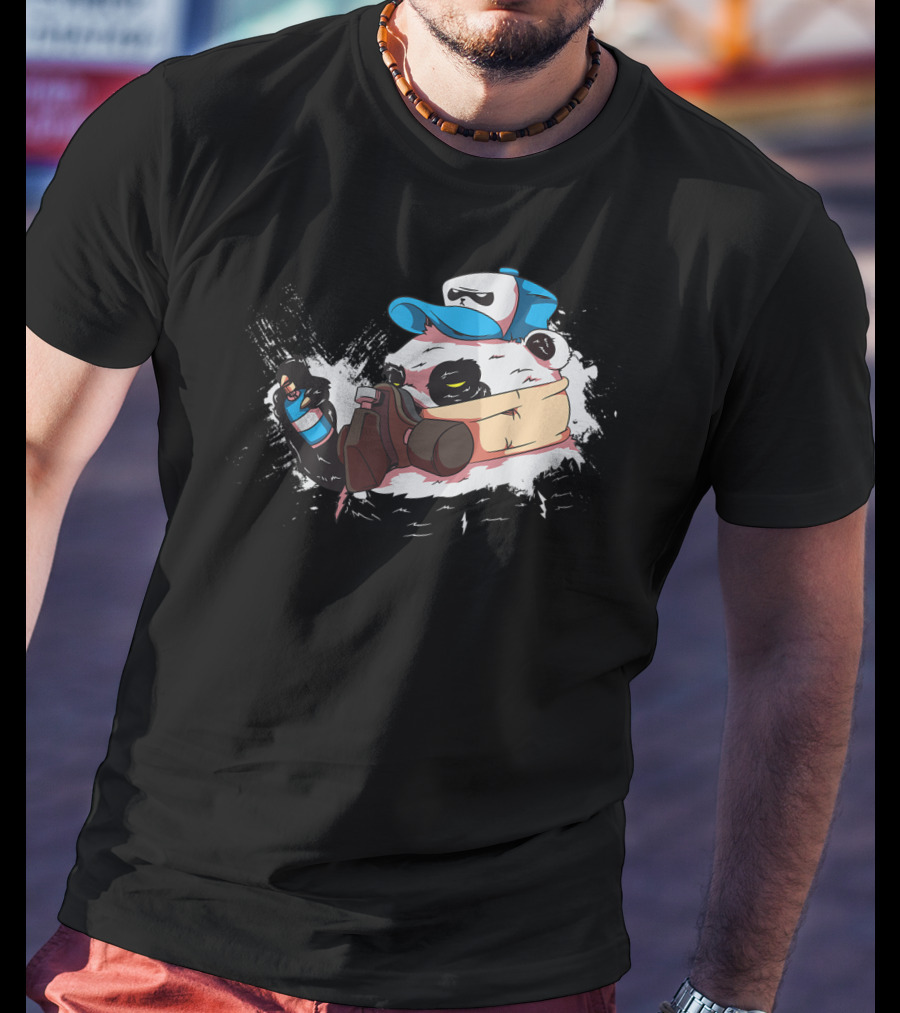 Graffiti Ar Spray Paint Character Collection T-Shirt