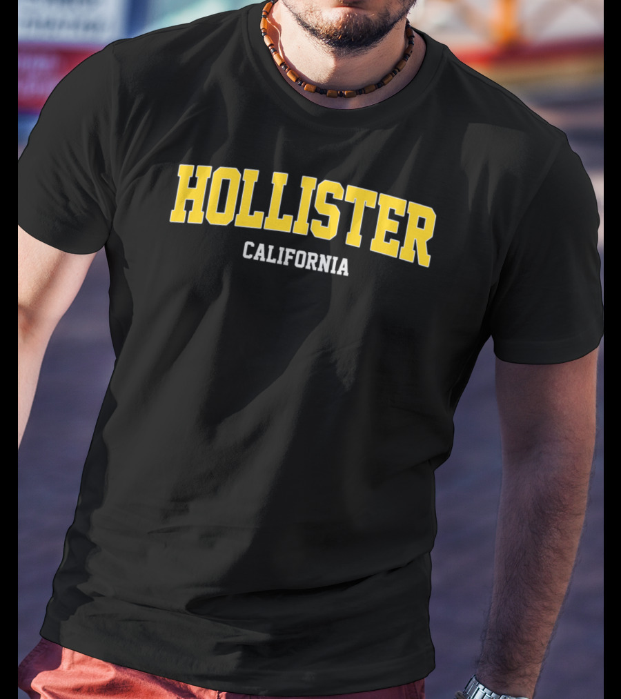 Hollister California Varsity College T-Shirt
