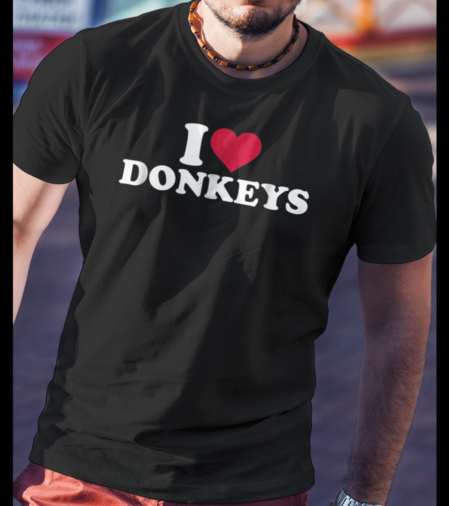 I Heart Donkeys T-Shirt