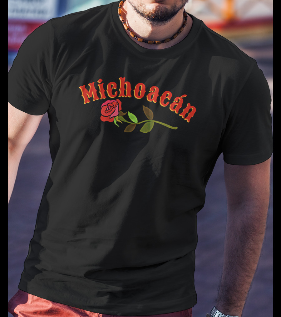 Michoacán Rose Mexicana Latina T-Shirt