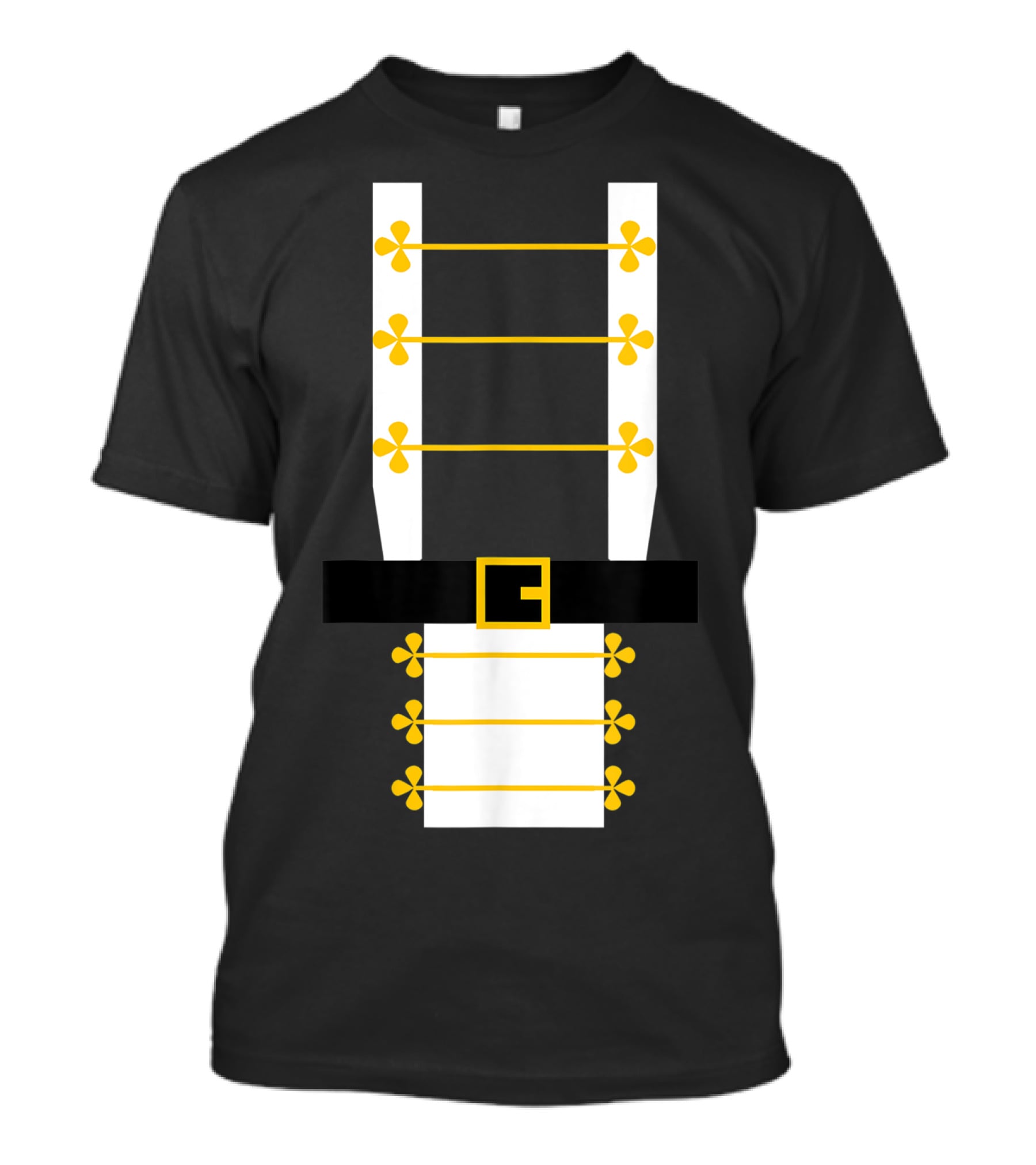 Nutcracker Soldier Costume Uniform Belt Buckle Ballet T-Shirt