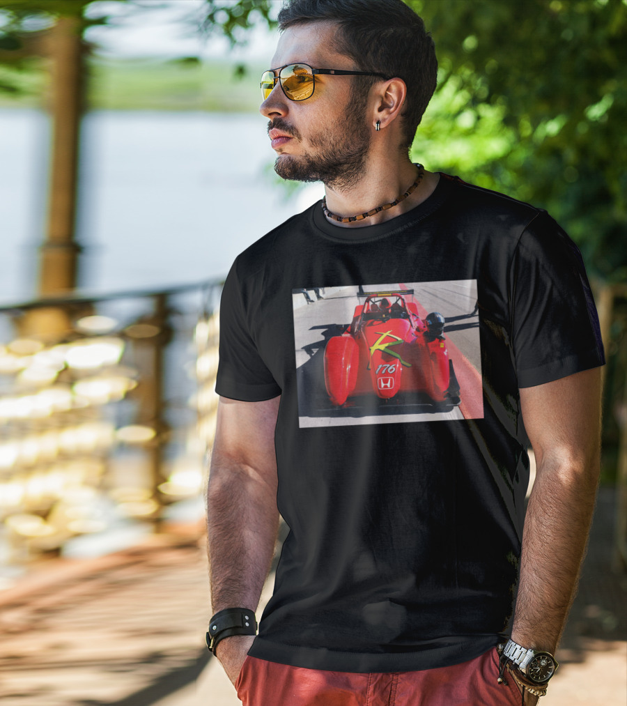 Honda Red Race Car 176 T-Shirt