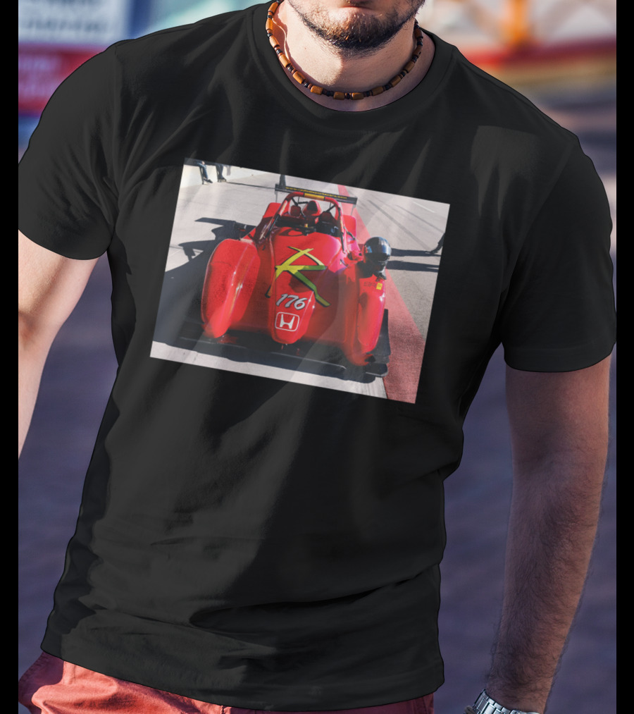 Honda Red Race Car 176 T-Shirt