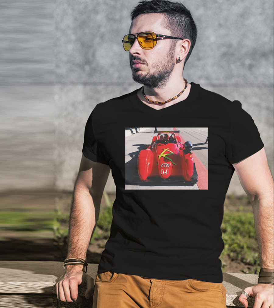 Honda Red Race Car 176 T-Shirt