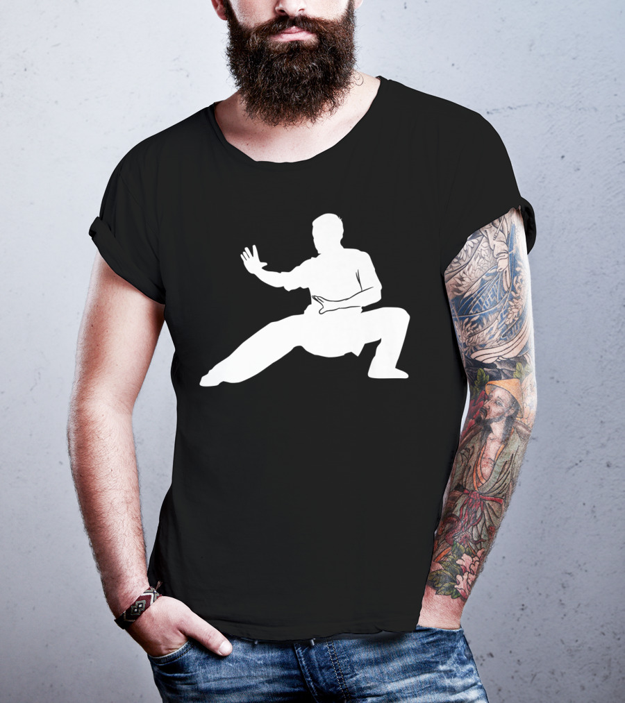 Kung Fu Fighter Chinese Martial Arts T-Shirt