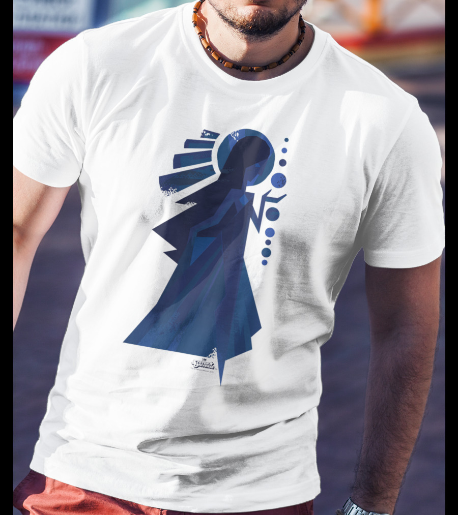 Steven Universe Blue Diamond Abstract Mural T-Shirt