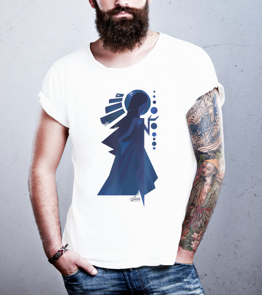 Steven Universe Blue Diamond Abstract Mural T-Shirt