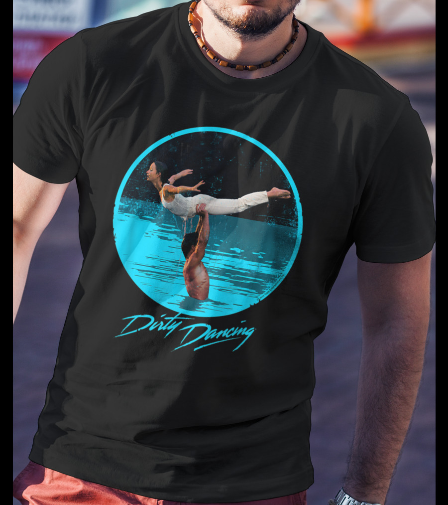 Dirty Dancing Iconic Lift Scene In Water T-Shirt