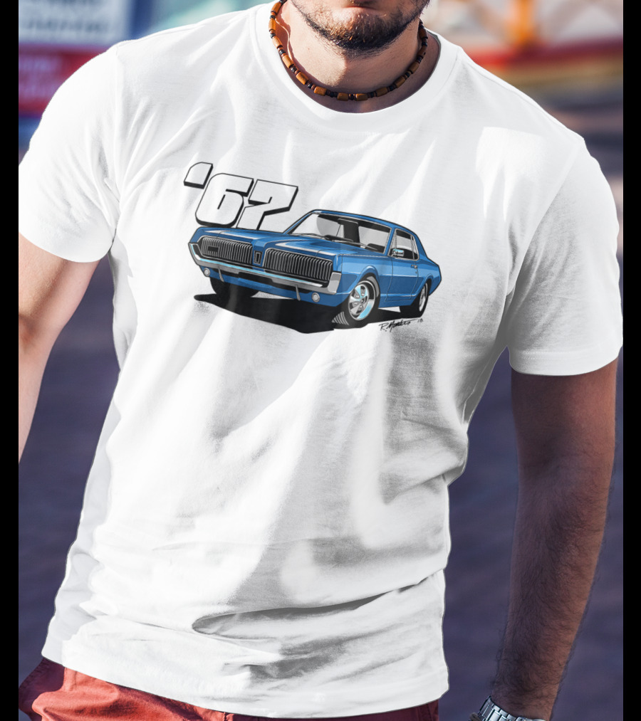 '67 Classic Blue 1967 Mercury Cougar T-Shirt