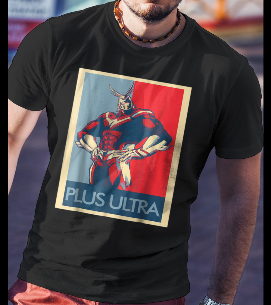 All Might Plus Ultra Vintage Heroic T-Shirt