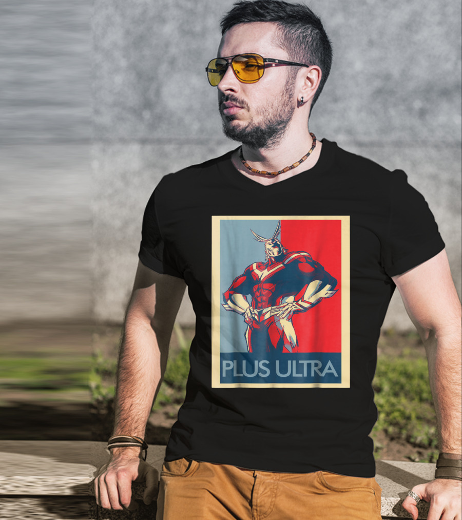 All Might Plus Ultra Vintage Heroic T-Shirt